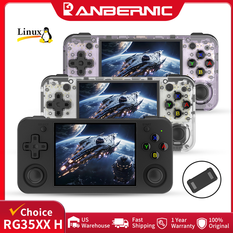 Retro Gaming Hub - Anbernic RG35XX H Retro Handheld Game