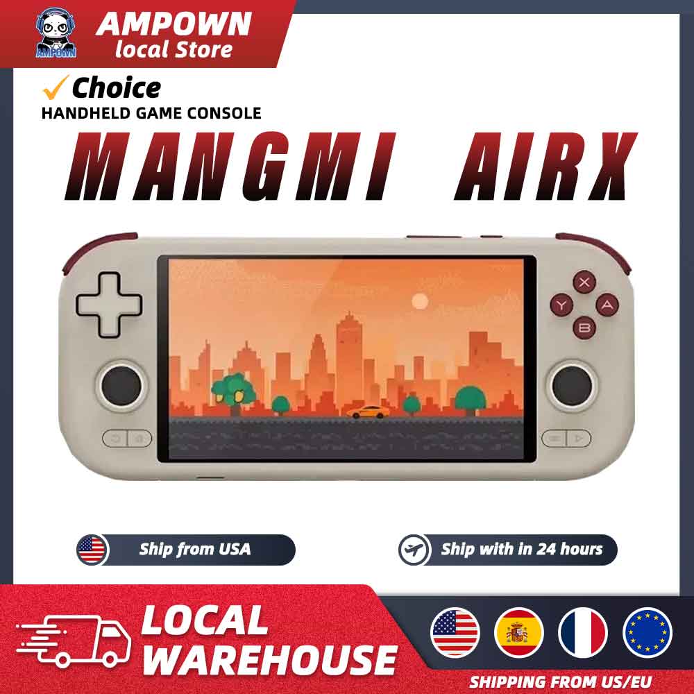 Retro Gaming Device - AMPOWN MANGMI AIR X Handheld Game