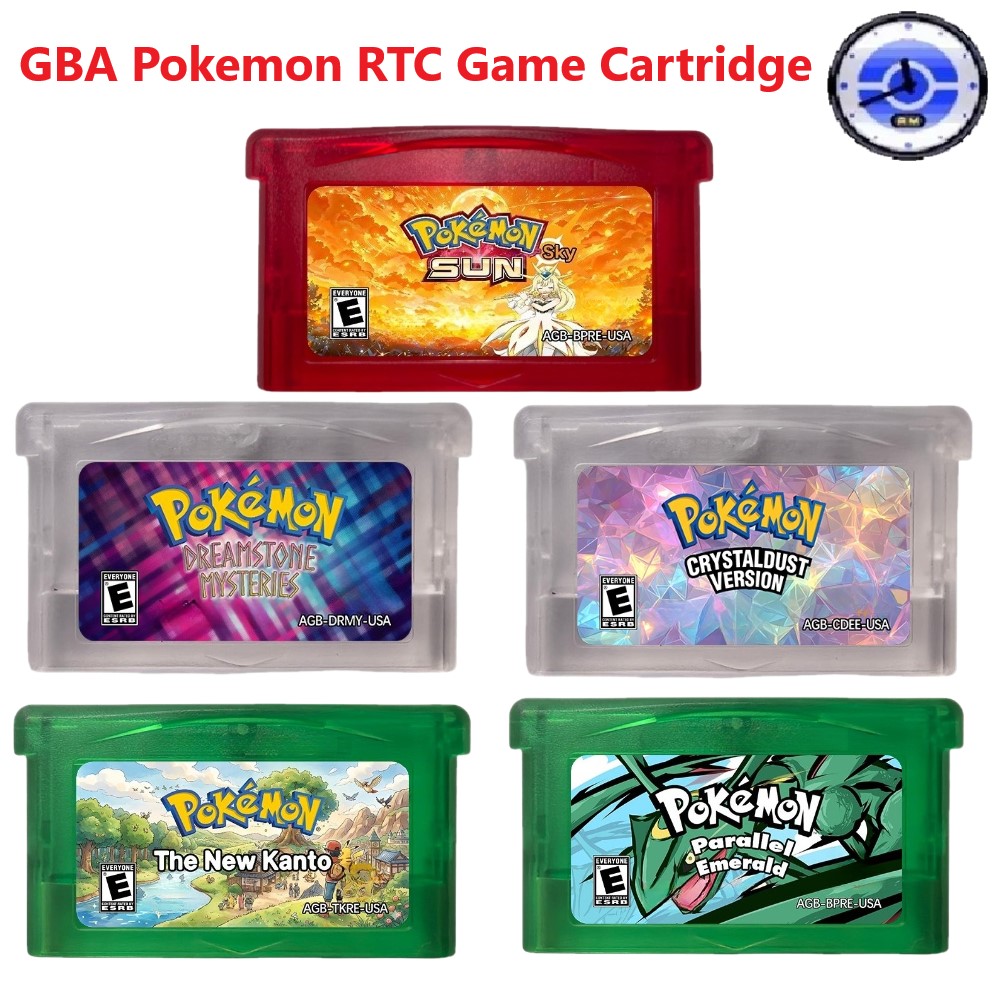 GBA RTC Pokemon Dreamstone Mys - Rom Cartridge Flash 评论和价格