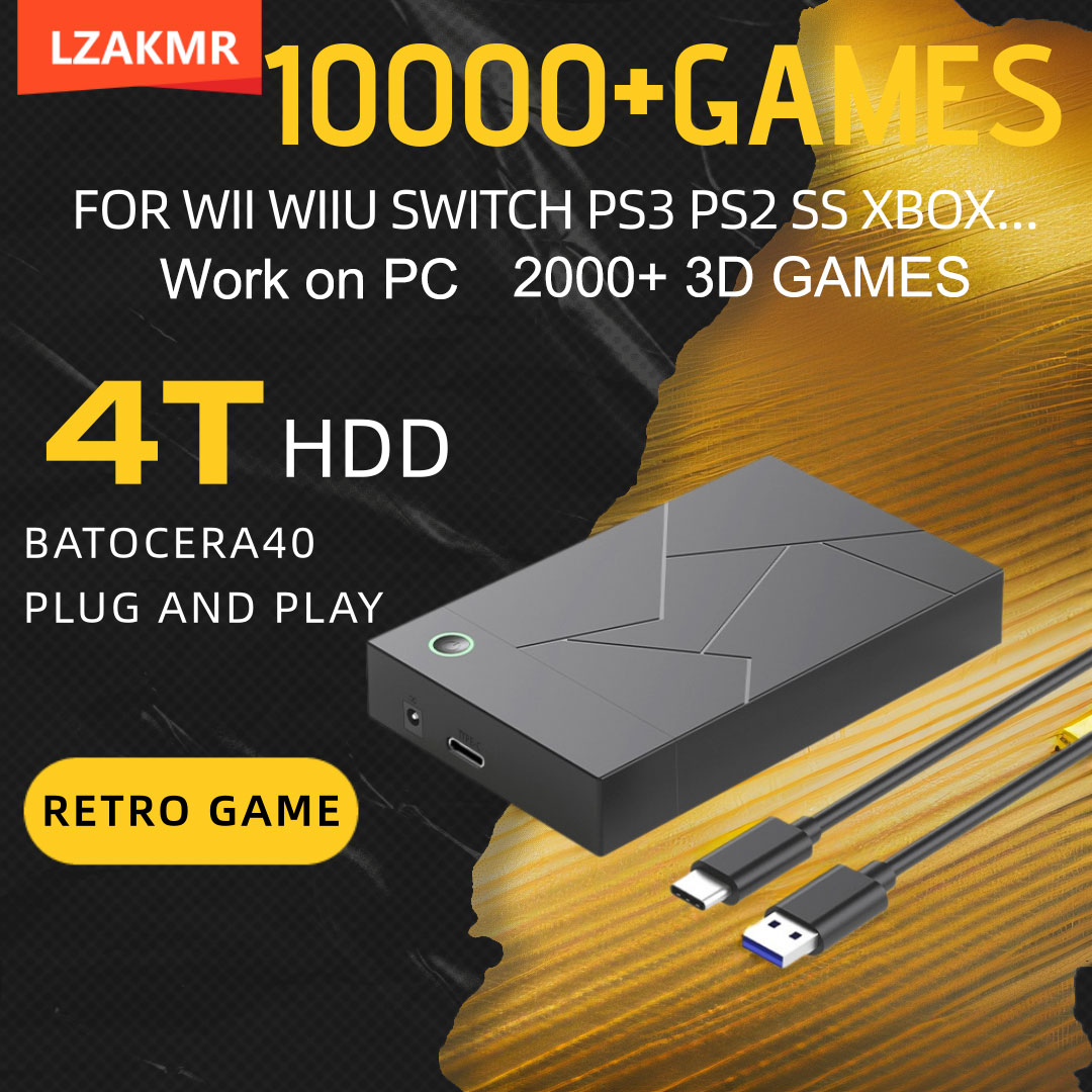 Retro Gaming GameForge 4TB Bat - Retro Gaming Hdd 评论和价格