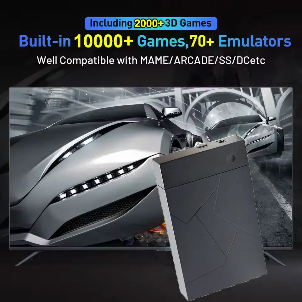 Retro Gaming GameForge 4TB Bat - Retro Gaming Hdd 评论和价格