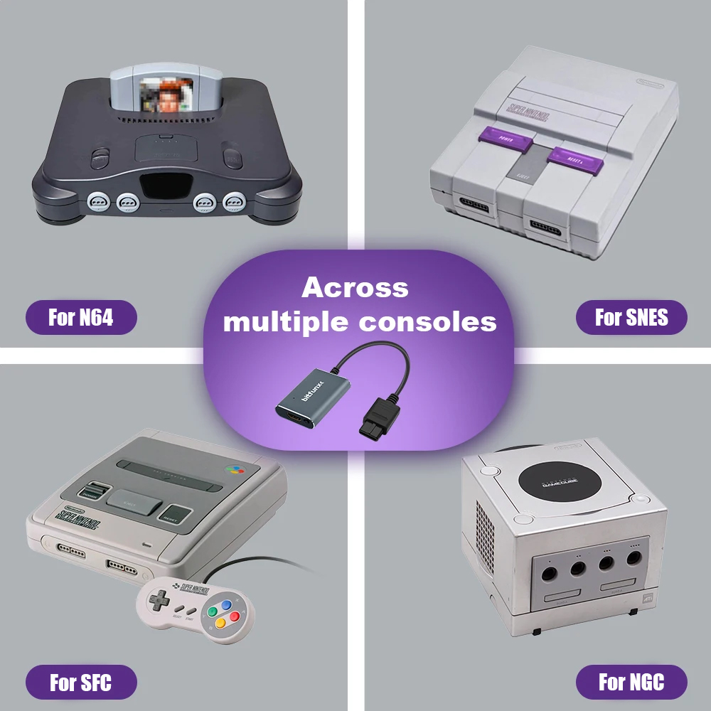 Bitfunx 720P Svideo / AV To HD - Retro Gaming Hub 评论和价格