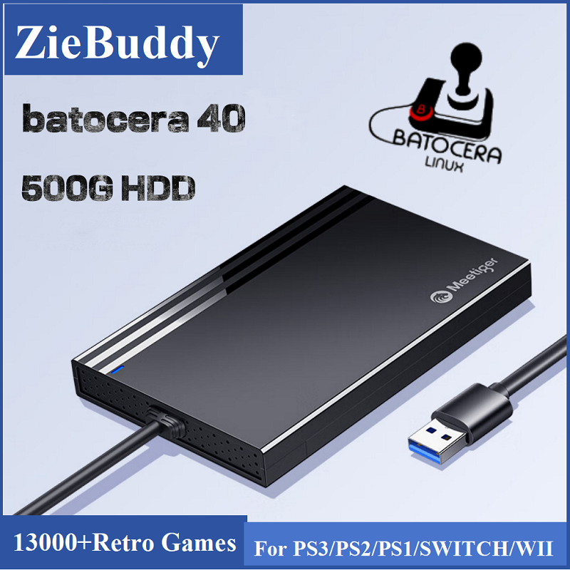 ZieBuddy Batocera 40 Linux 500 - Retro Gaming Hdd 评论和价格