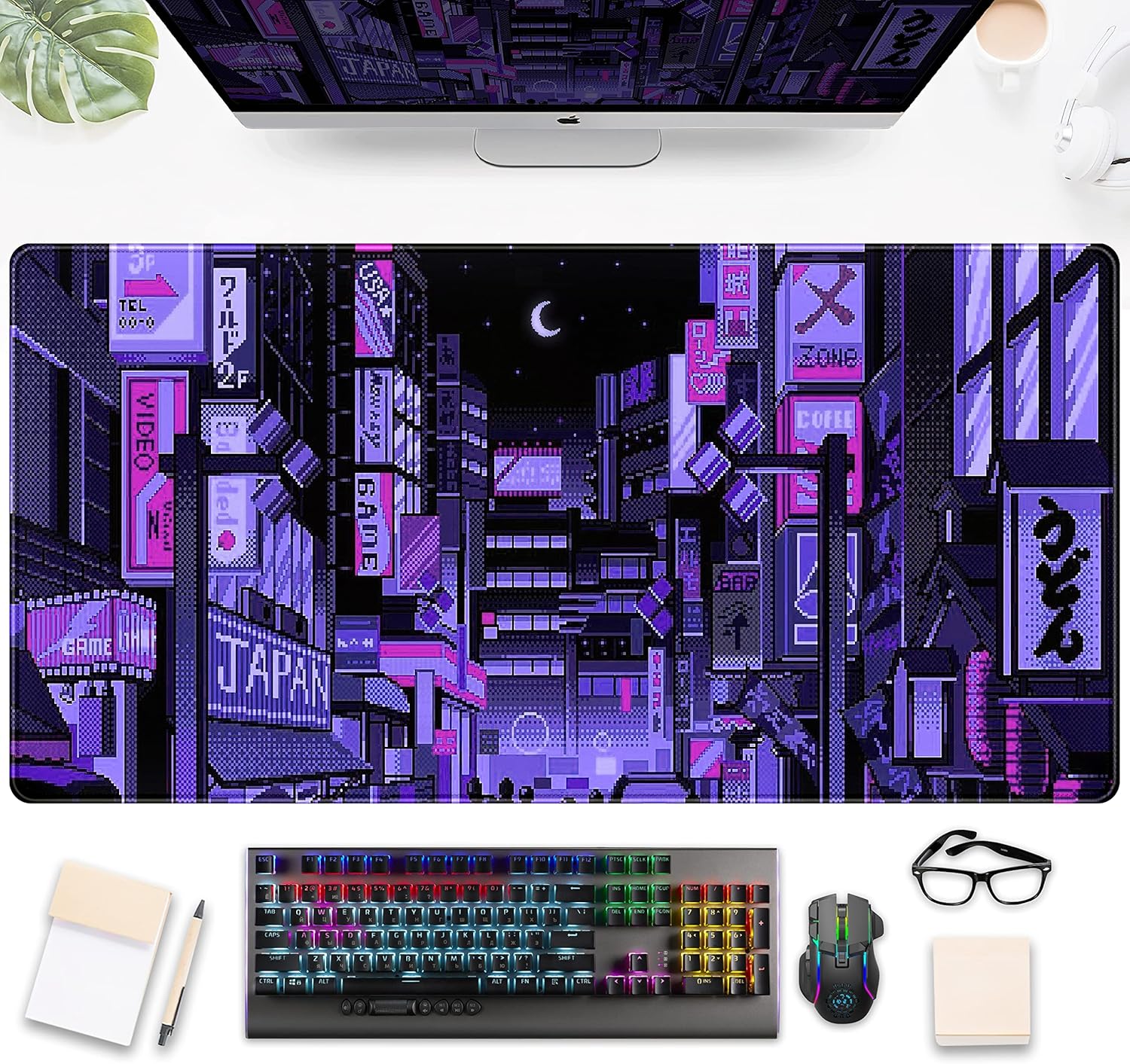 Tokyo Street Purple Neon Pixel - Retro Gaming Tokyo 评论和价格