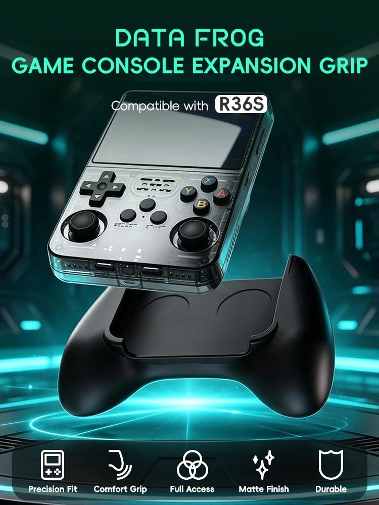 Data Frog R36S Game Grip Ergon - Retro Gaming Setup 评论和价格