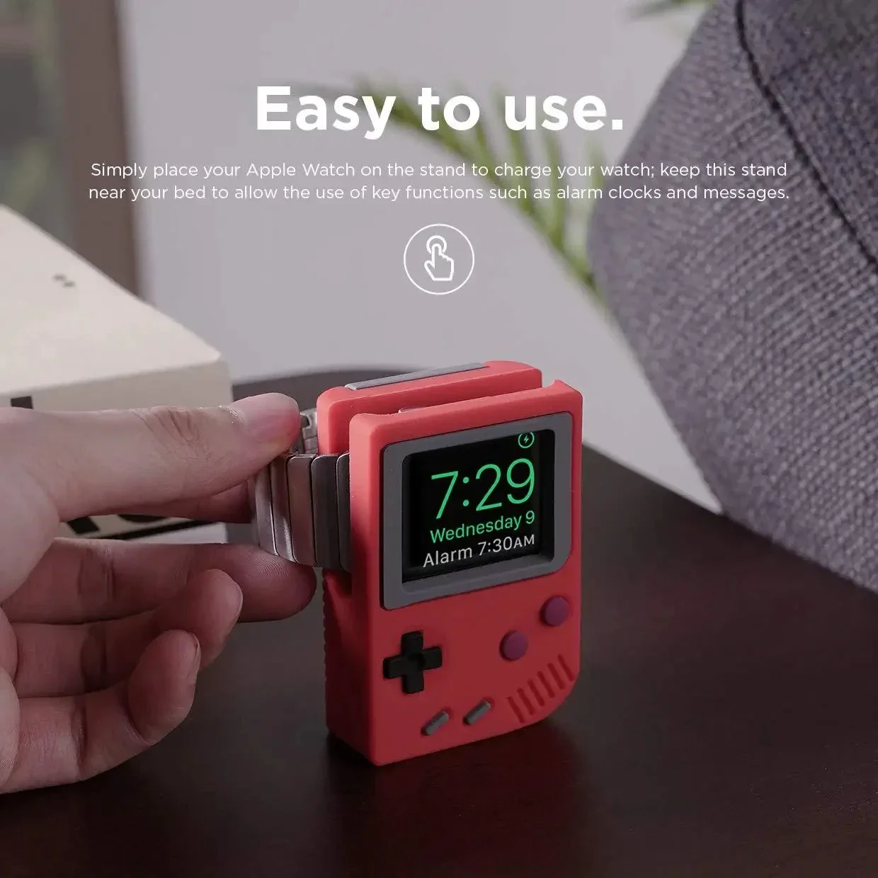 Silicone Holder For iWatch Cha - Retro Gaming Hub 评论和价格