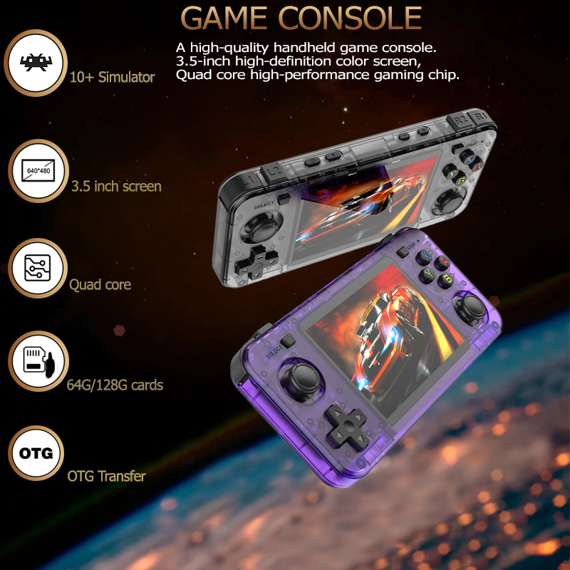 BOYHOM R36H Retro Handheld Gam - Retro Gaming Device 评论和价格