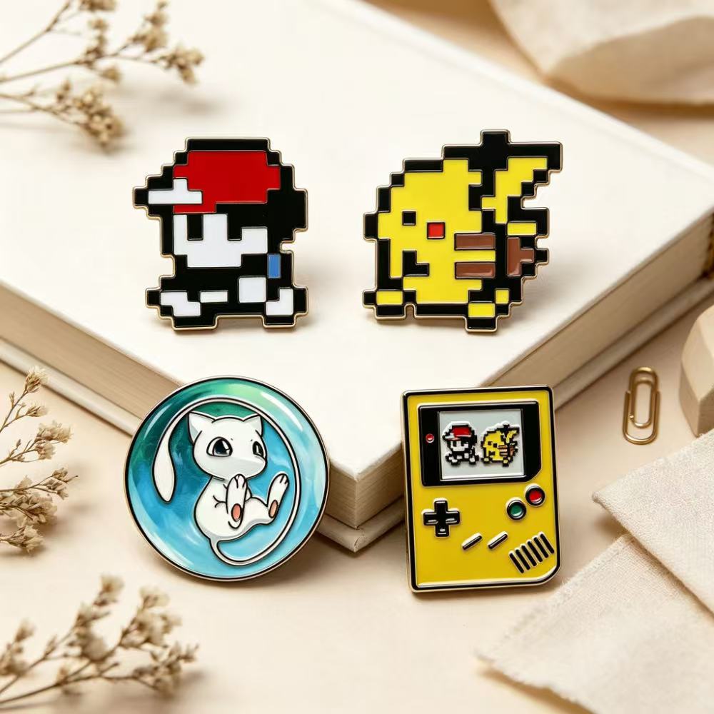 4pcs Retro Game bit Pixel  Ena - Retro Gaming Pokemon 评论和价格