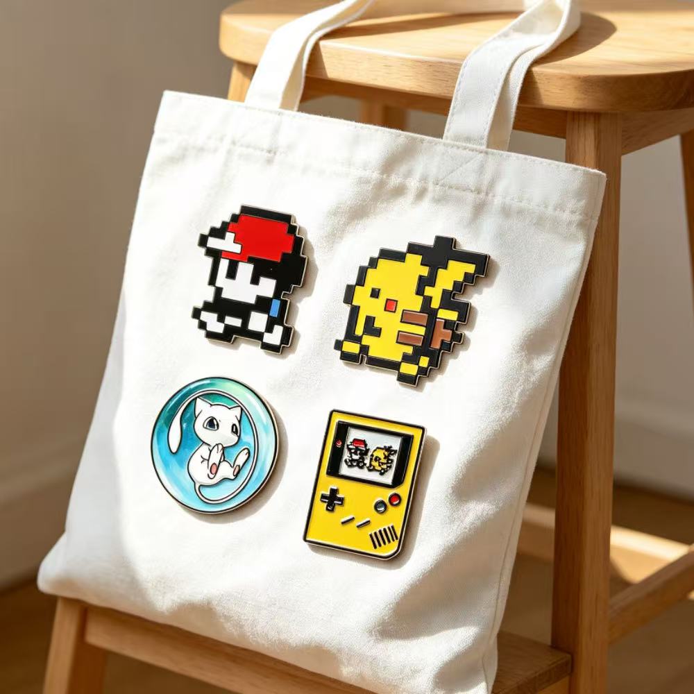 4pcs Retro Game bit Pixel  Ena - Retro Gaming Pokemon 评论和价格
