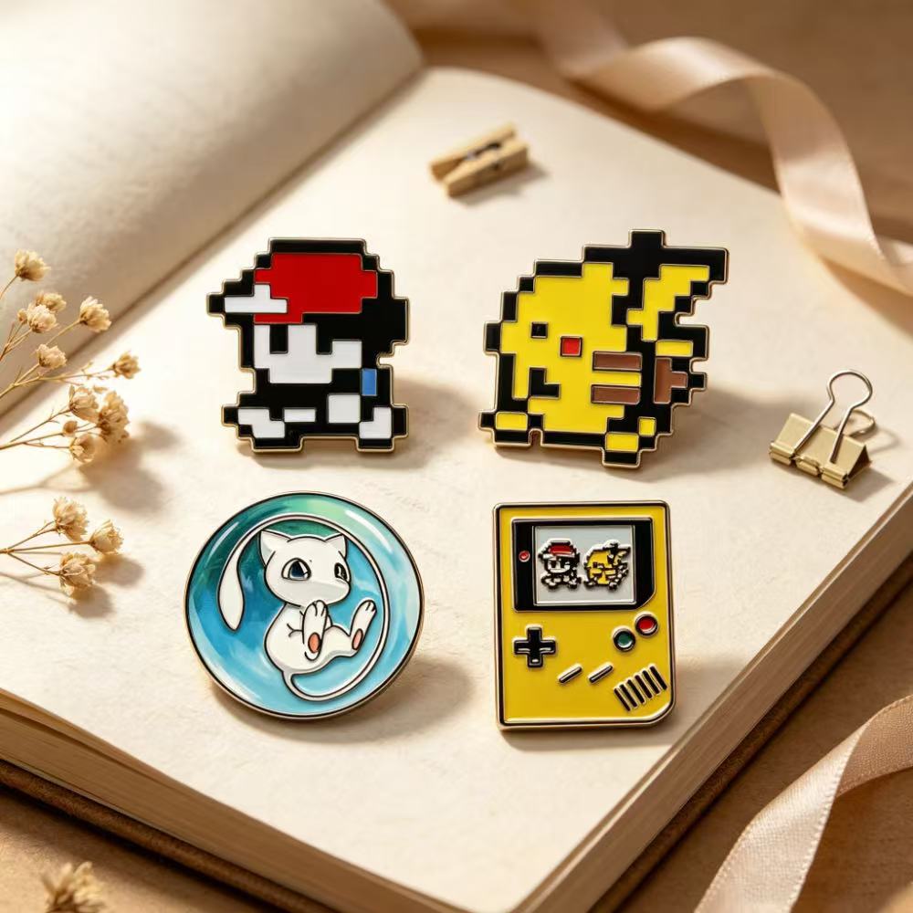 4pcs Retro Game bit Pixel  Ena - Retro Gaming Pokemon 评论和价格