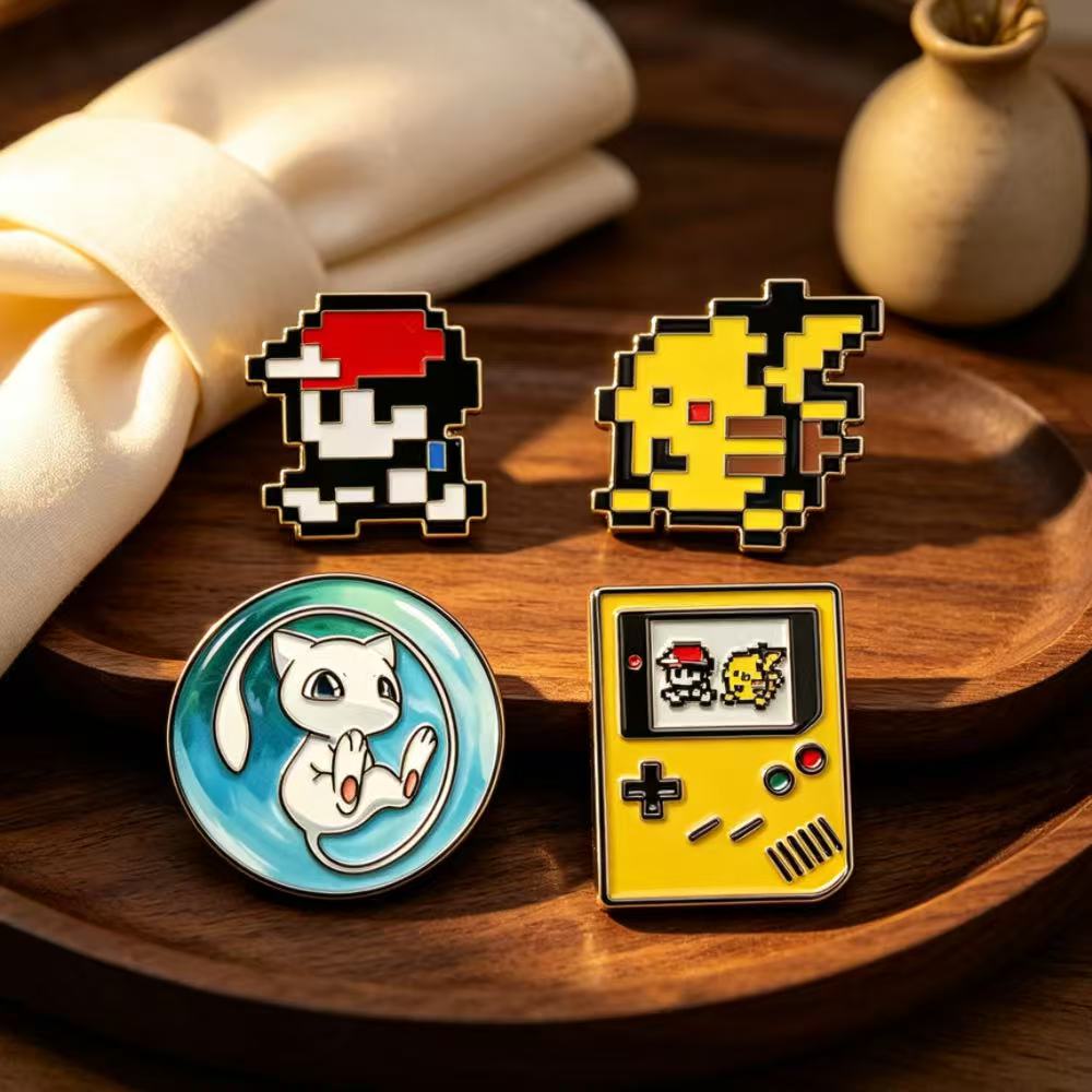 4pcs Retro Game bit Pixel  Ena - Retro Gaming Pokemon 评论和价格