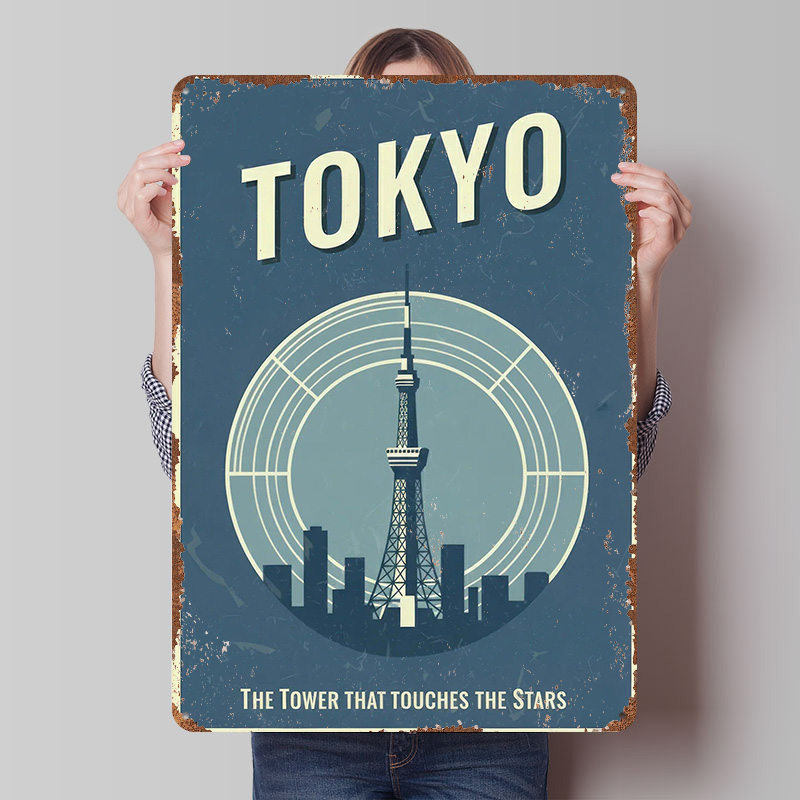 Tokyo Tower Vintage Travel Pri - Retro Gaming Tokyo 评论和价格