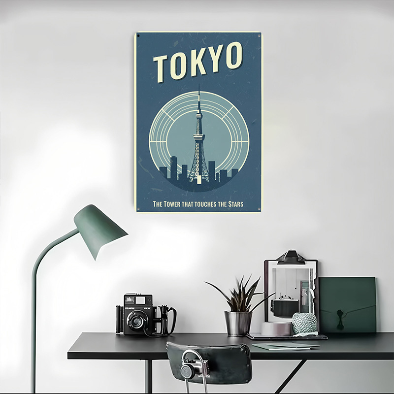 Tokyo Tower Vintage Travel Pri - Retro Gaming Tokyo 评论和价格