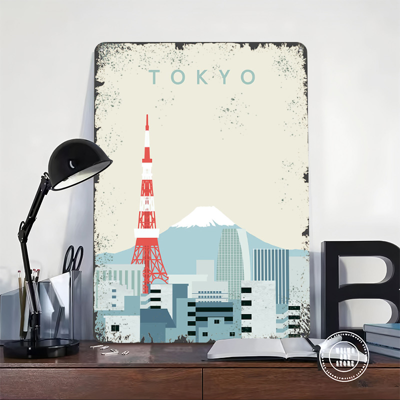 Tokyo Poster Retro 3D Printed  - Retro Gaming Tokyo 评论和价格