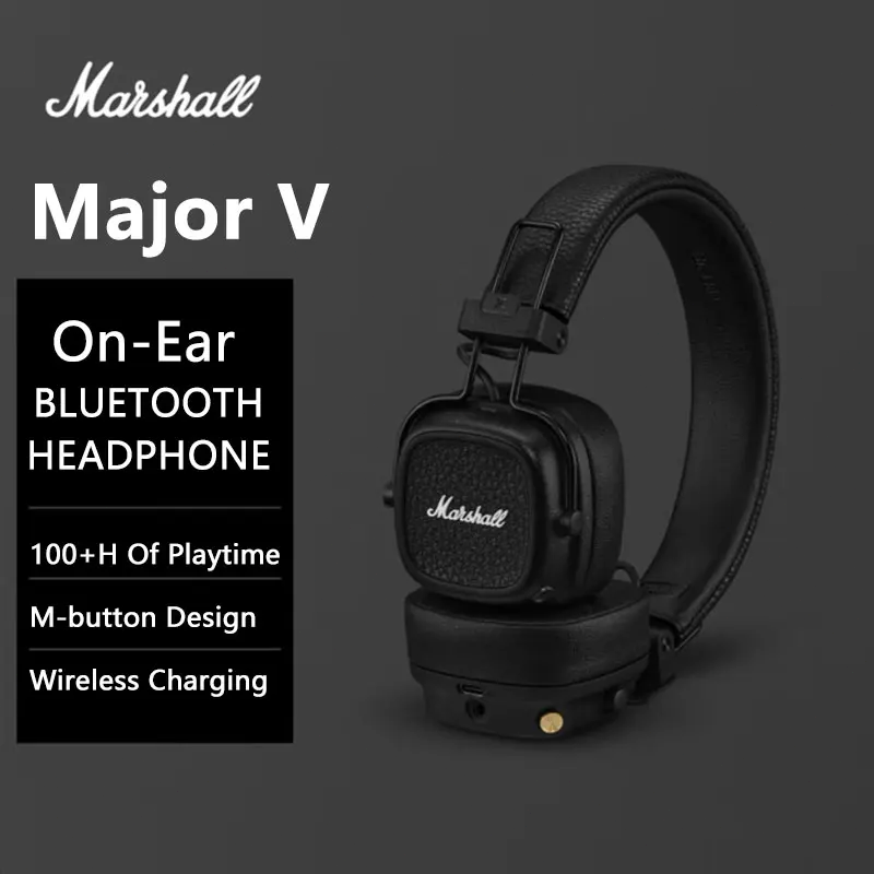 Marshall Major V Wireless Blue - Retro Gaming Cable 评论和价格