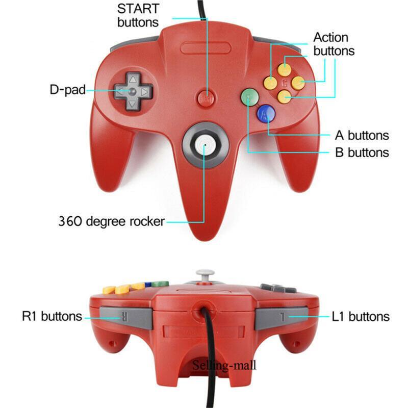 N64 Controller Classic USB Wir - Nes Controller Usb 评论和价格