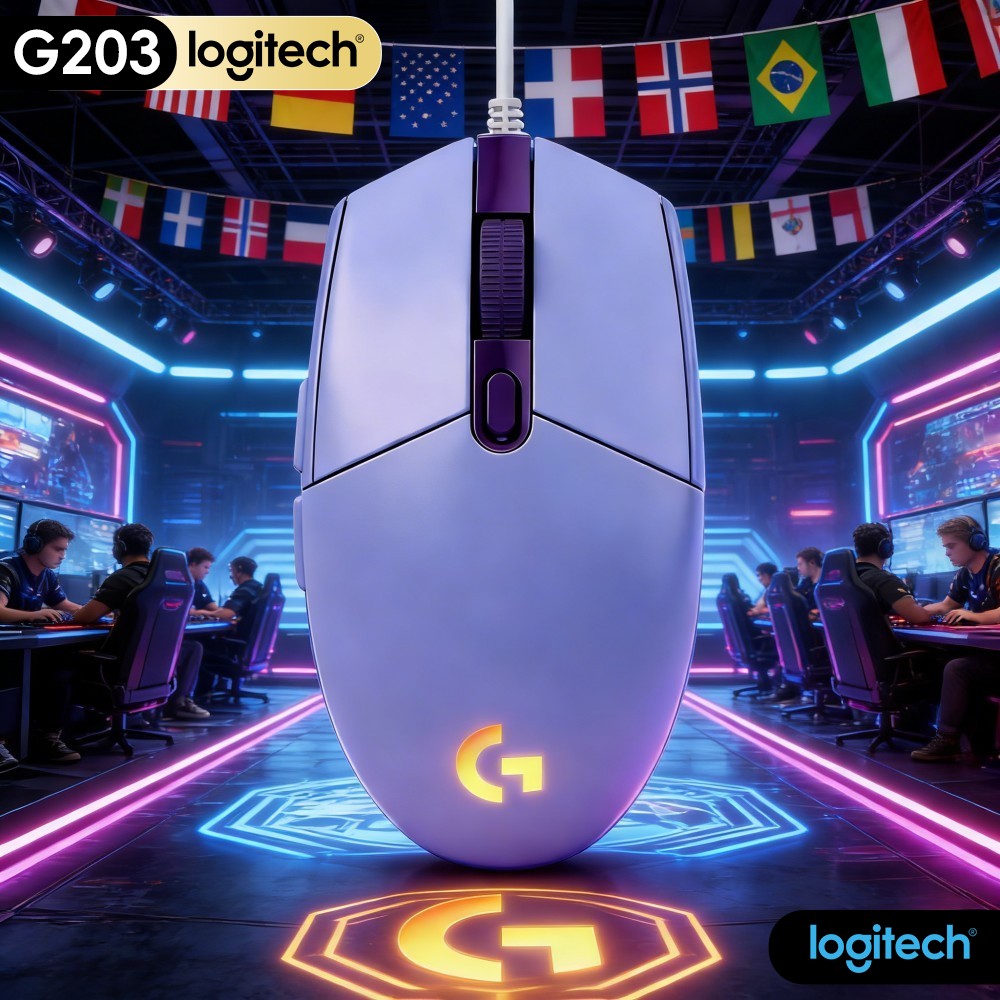 Logitech G203 Wired Gaming Mou - Logitech Mouse G203 评论和价格