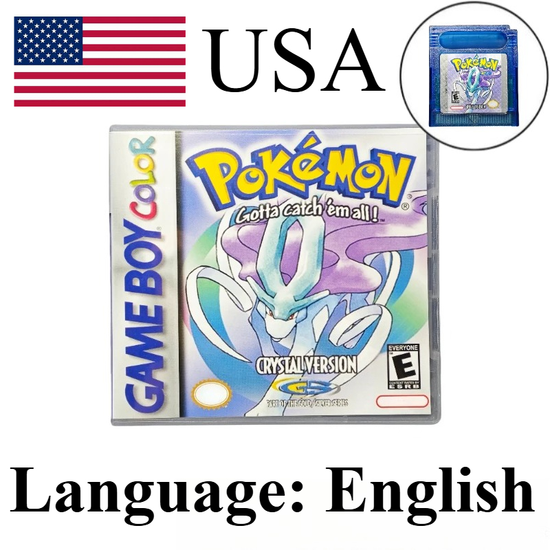 7 Styles Classic Pokemon GBC G - Retro Gaming Pokemon 评论和价格