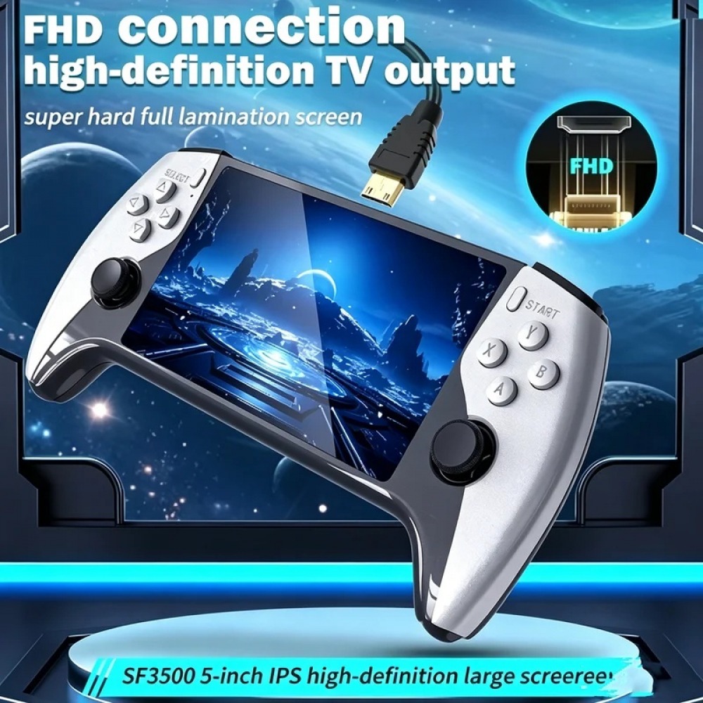 SF3500 5 inch Handheld Game Co - Retro Gaming Setup 评论和价格